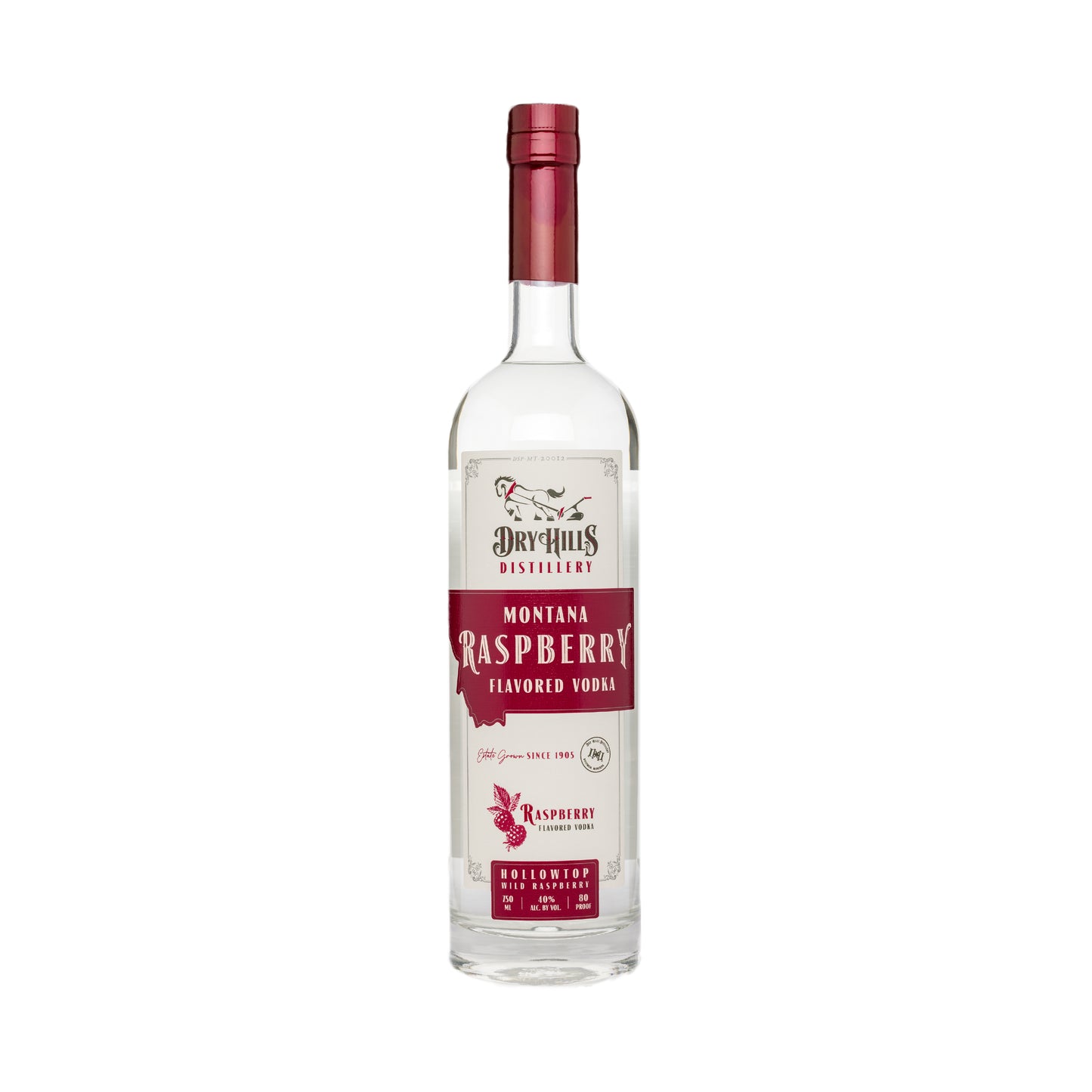 Hollowtop Wild Raspberry Vodka